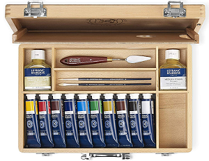 Kit de Madeira Tinta Óleo Fine Coffret Lefranc & Bourgeois