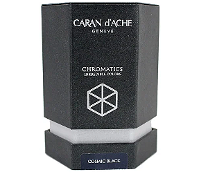 Tinta Para Caneta Tinteiro Caran d'Ache Chromatics 50ml - Cosmic Black