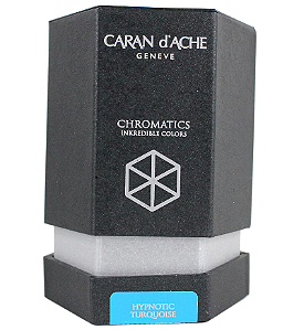 Tinta Para Caneta Tinteiro Caran d'Ache Chromatics 50ml - Hypnotic Turquoise