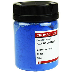 Pigmento Artístico Cromacolor Azul Cobalto 105 - 50g