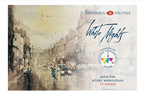 Conjunto de Aquarela White Nights Extra Fine - 12 Cores