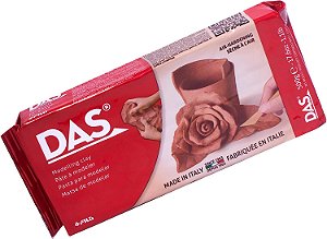 Massa para Modelar DAS - Terracota 500g