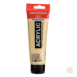 Tinta Acrílica Série Standard Amsterdam 120 ml - Nápoles Amarelo Profundo 223