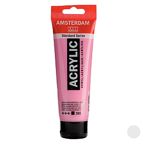 Tinta Acrílica Série Standard Amsterdam 120 ml - Quinacridone Rose Light 385