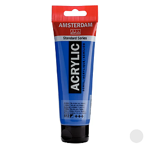 Tinta Acrílica Série Standard Amsterdam 120 ml - Azul Cobalto (Ultramarino) 512