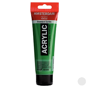 Tinta Acrílica Série Standard Amsterdam 120 ml - Permanente Verde Profundo 619