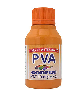 Tinta PVA Fosca Corfix 100ml - *Laranja 309