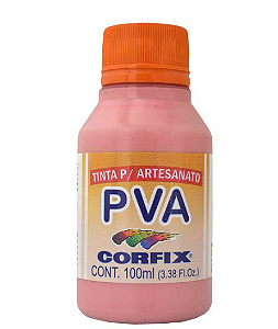 Tinta PVA Fosca Corfix 100ml - *Rosa Antigo 340