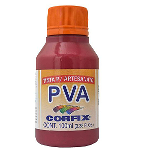 Tinta PVA Fosca Corfix 100ml - *Vinho 314