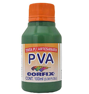 Tinta PVA Fosca Corfix 100ml - *Verde Pinheiro 493