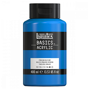 Tinta Acrílica Liquitex Basics 400ml - 716 Cerulean Blue Hue