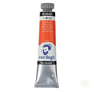 Tinta Óleo Van Gogh Talens 20ml - 312 Azo Red Light