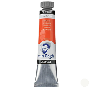 Tinta Óleo Van Gogh Talens 20ml - 311 Vermilion