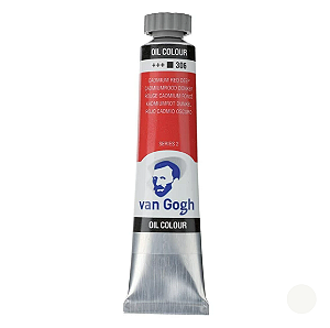 Tinta Óleo Van Gogh Talens 20ml - 306 Vermelho Cádmio Profundo