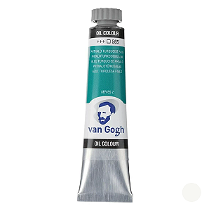 Tinta Óleo Van Gogh Talens 20ml - 565 Phthalo Azul Turquesa