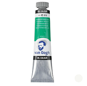 Tinta Óleo Van Gogh Talens 20ml - 619 Verde Permanente Profundo