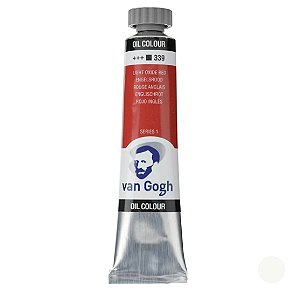 Tinta Óleo Van Gogh Talens 20ml - 339 Óxido Claro Vermelho