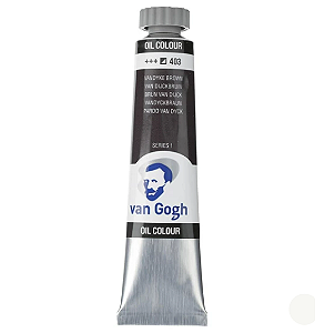 Tinta Óleo Van Gogh Talens 20ml - 403 Vandyke Marrom