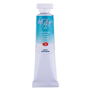 Tinta Aquarela em Tubo White Nights - Azure Blue (519)