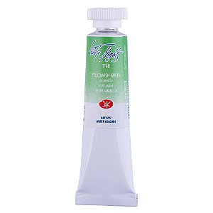 Tinta Aquarela em Tubo White Nights - Yelowish Green (718)