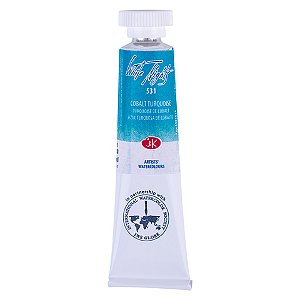 Tinta Aquarela em Tubo White Nights - Cobalt Turquoise (531)