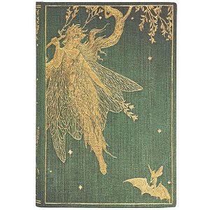 Caderno Pautado Capa Dura Mini Paperblanks - Olive Fairy