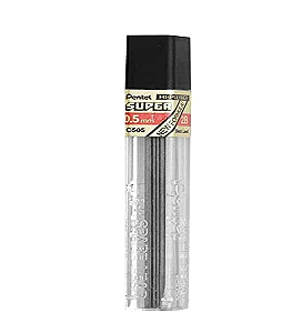 Refil Grafite Hi-Polymer Super 0,5 mm 2B Pentel