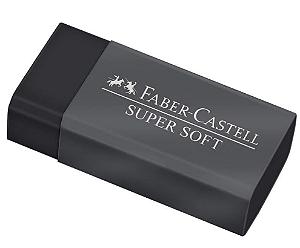 Borracha Super Soft Faber-Castell Preta