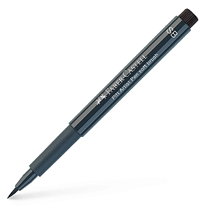 Caneta Pitt Artística Faber-Castell Fineliner - Ponta SB Cold Grey VI 235