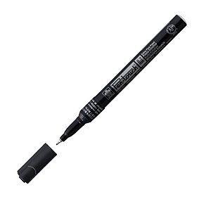 Marcador Artístico Permanente Pen Touch - PRETO EXTRA FINE - Uso Profissional