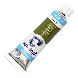 Tinta Aquarela Van Gogh Bisnaga 10 ml - Olive Green (620)