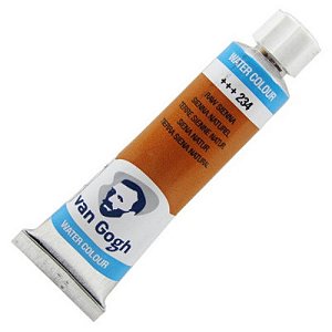 Tinta Aquarela Van Gogh Bisnaga 10 ml - Raw Sienna (234)