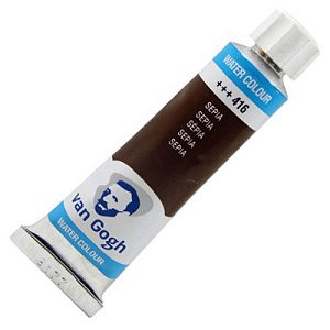 Tinta Aquarela Van Gogh Bisnaga 10 ml - Sépia (416)