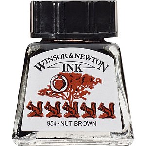 Tinta para Desenho Winsor & Newton 14mL - Nut Brown