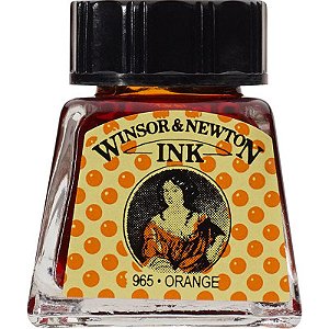 Tinta para Desenho Winsor & Newton 14mL - Orange