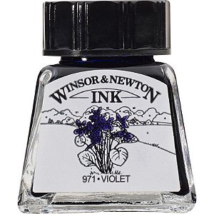 Tinta para Desenho Winsor & Newton 14mL - Violet