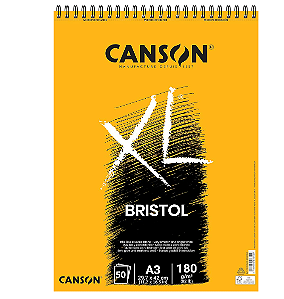 Bloco XL Bristol Canson A3 - 180g/m² 50 Folhas