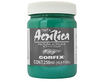 Tinta Acrílica Corfix 250ml - 72 Verde Veronese