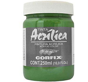 Tinta Acrílica Corfix 250ml - 80 Óxido Cromo Verde