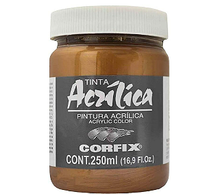 Tinta Acrílica Corfix 250ml - 142 Cobre Iridescente