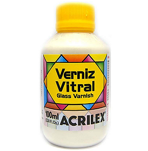 Verniz Vitral 100ml Acrilex - 592 Base Madrepérola