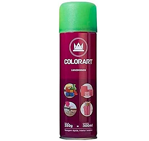 Tinta Spray Luminoso Colorart 250g - Verde