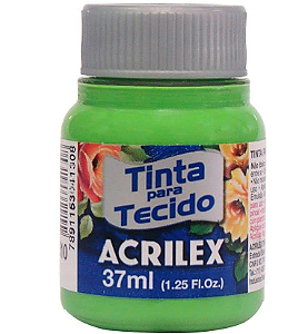 Tinta Para Tecido Fosca Acrilex 37ml - 510 Verde Folha