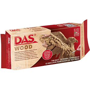 Massa para Modelar DAS - Wood 700g