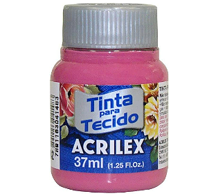 Tinta Para Tecido Fosca Acrilex 37ml - 542 Rosa Escuro