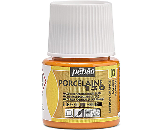 Pebeo Porcelaine 150 45ml - 03 Laranja Açafrão