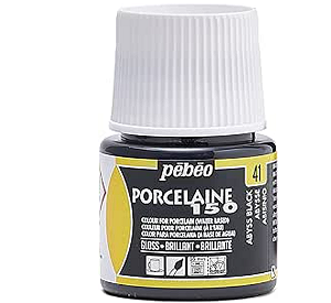 Pebeo Porcelaine 150 45ml - 41 Abyss Black