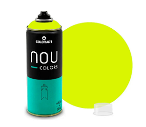 Tinta Spray NOU Colors 400mL - Amarelo Luminoso