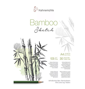 Bloco Sketch Bamboo Hahnemühle 105g/m² A4 - 30 Folhas