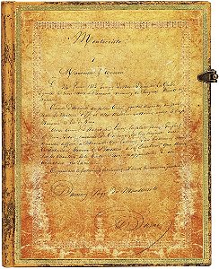 Caderno de Capa Dura Pautado Ultra Paperblanks - Alexandre Dumas 150th Anniversary